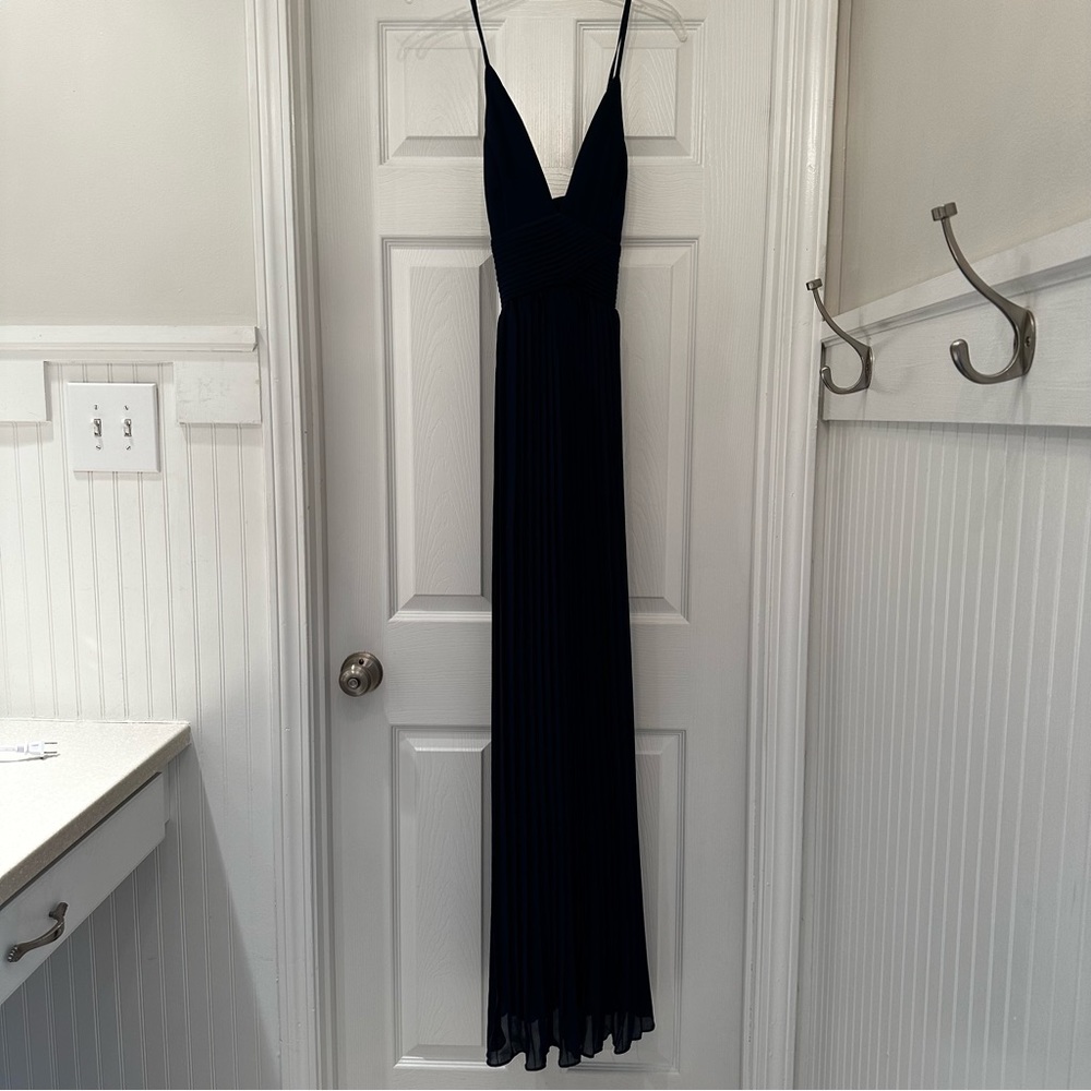 Navy Blue Maxi Dress